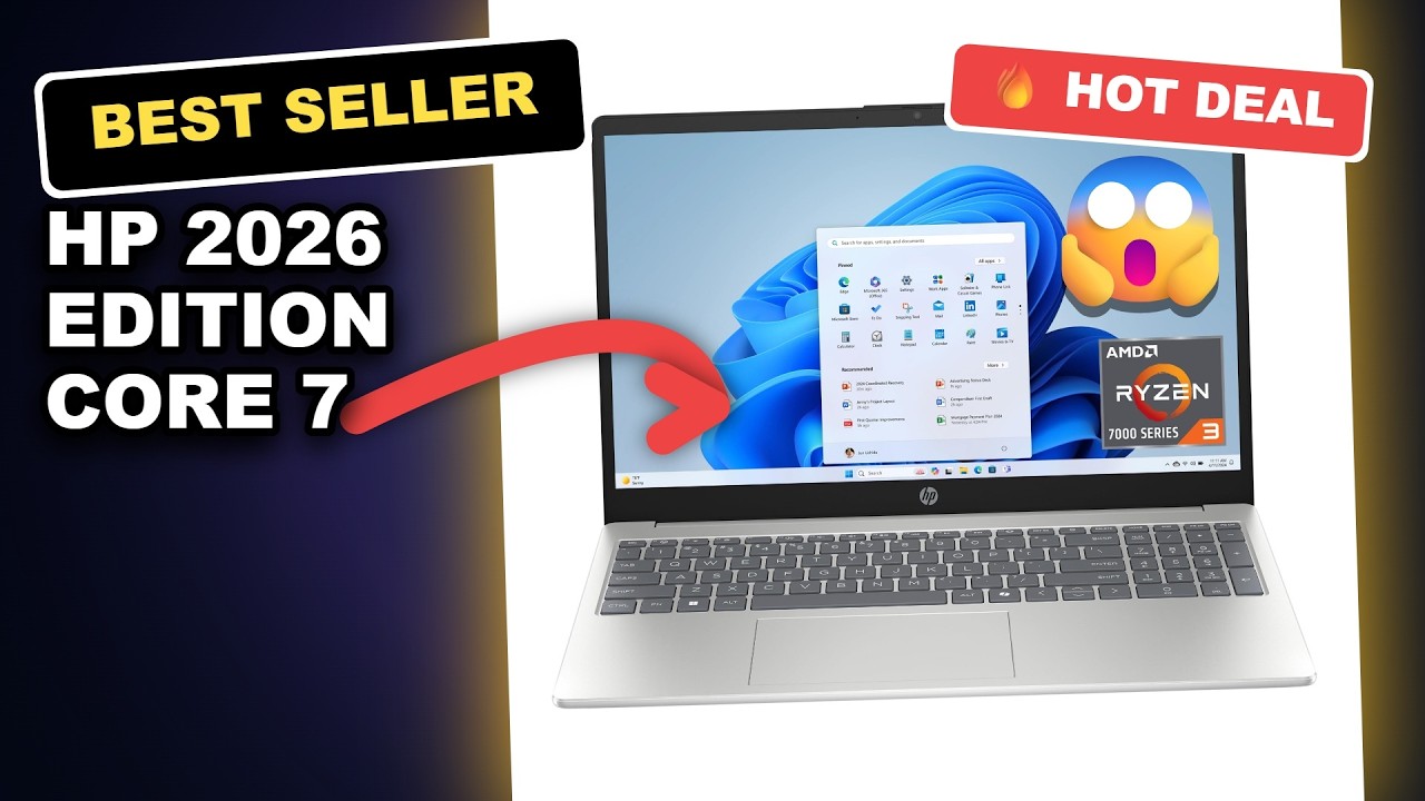 HP 2026 Edition Core 7 15.6" Touchscreen Laptop Review: Honest Performance and Value