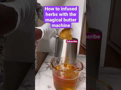 Herbal Infusion With The Magical Butter Machine #calendulaoil  #baobaboil #shorts30 #creatorlyfe