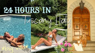 24 HOURS AT A HUGE VILLA IN TUSCANY