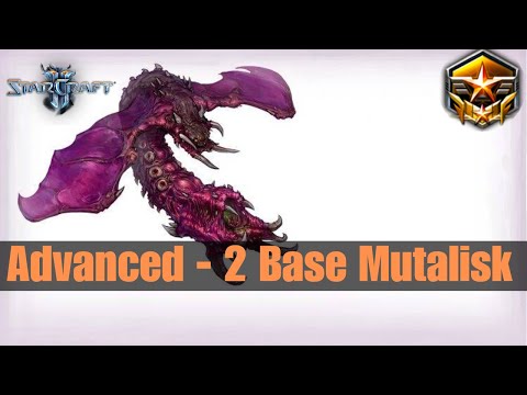 Advanced 2 Base Mutalisk in Zerg vs Terran - Starcraft 2 - Grandmaster Zerg