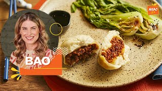 BAO: sanduíche chinês recheado com porchetta e legumes | Rita Lobo | Cozinha Prática
