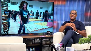 Bashas’ Attempts GUINNESS WORLD RECORD® Title for Largest Doughnut Mosaic (Logo)