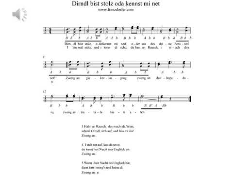 Dirndl bist stolz oda kennst mi net