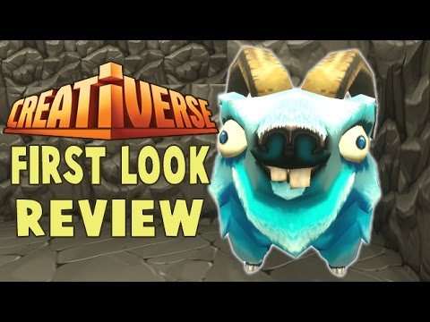 Let's Play Creativerse - Minecraft on Steroids (Creativerse Review - Creativerse First Impressions)