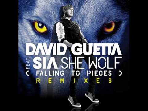 DAVID GUETTA FT. SIA - She Wolf (Falling To Pieces) lyrics HD