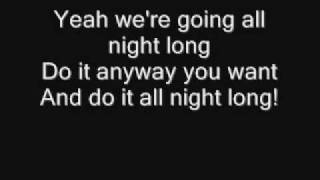 Buckcherry - All night long (lyrics)