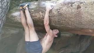 Video thumbnail of Astur conexión, 7b+. Albarracín