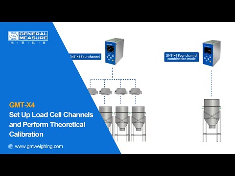 Load Cell Channels Setup and Theoretical Calibration