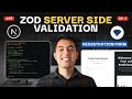 Server Side Validation For Registration Form With Zod Next Js MySQL Job Portal App 20