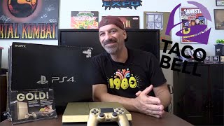 Rare Limited Edition Taco Bell Gold Playstation 4 System Review - Gamester81