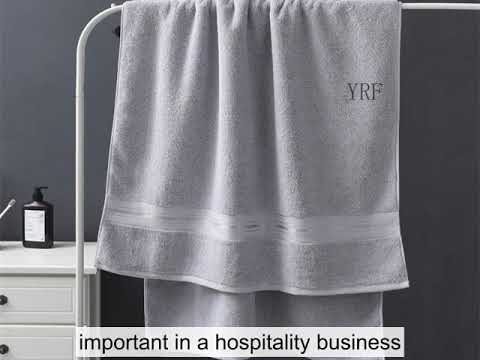 Serviette de toilette YRF-Hotel,serviettes de bain 100% coton 70x140,ensemble de serviettes hôtel
