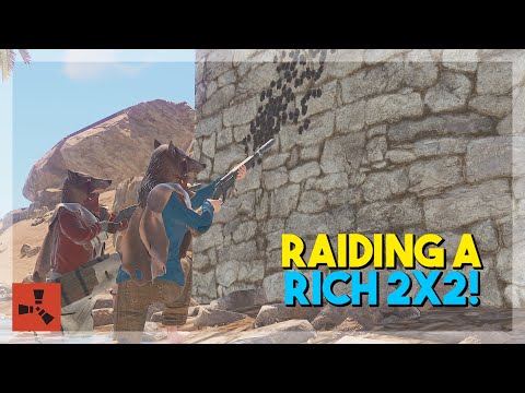 A Duo Pump Silent RAIDING A RICH 2X2! (Duo Vanilla Rust Ep.1 S16 )