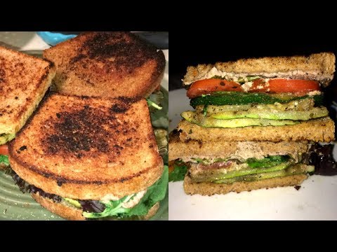 ALKALINE ELECTRIC GRILLED ZUCCHINI & RANCH SANDWICH | THE ELECTRIC CUPBOARD