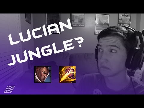 "Lucian Jungle is OP!!" - Stream Highlights -