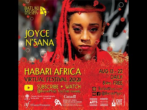 Joyce N'sana - Habari Africa Virtual Festival 2021 by Batuki Music Society