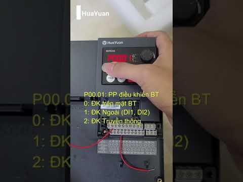 Cài Đặt Biến Tần HuaYuan#HuaYuan #Bientan #CaiDatBienTan #MuaBanSuaChuaBienTan