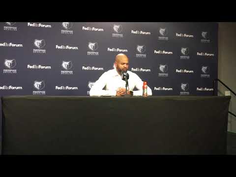 JB Bickerstaff postgame MEM 114 TOR 122 (Nov. 27, 2018)