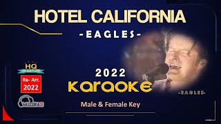 Download lagu HOTEL CALIFORNIA - EAGLES - KARAOKE (RE-ARR 2022) - HQ AUDIO mp3