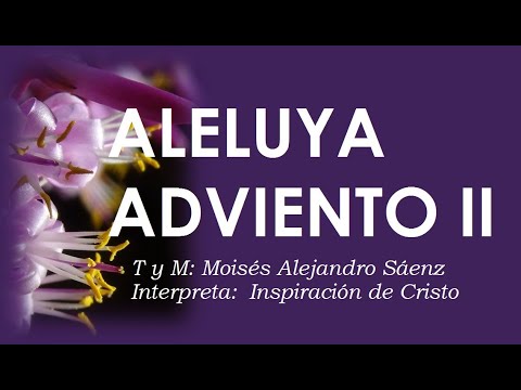 ALELUYA PARA ADVIENTO - ALELUYA II - CANTO PARA ADVIENTO