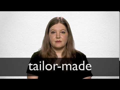 TAILOR-MADE definition and meaning | Collins English Dictionary