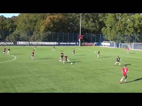 1/2 MKS Polonia II Warszawa 4:1 AP Agape Białołęka, liga MZPN 2008