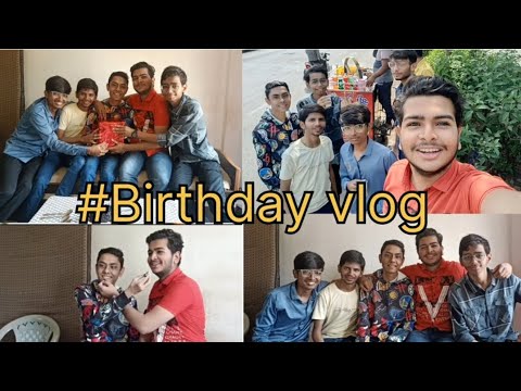 Birthday 🎂 vlog #vlog #friends #birthday #cake( By Nimit dobariya )