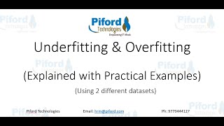 Download the video "Overfitting and Underfitting explained with Examples"