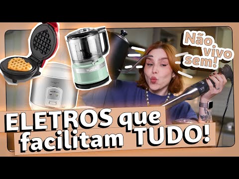 ELETROPORTÁTEIS que eu uso TODO DIA (e não vivo mais sem)! | Lu Ferreira
