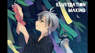 【鈴木勝FA】祈願【イラストメイキング】