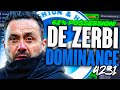 De Zerbi DOMINANCE (89% Win Rate) FM23 Tactics! | Football Manager 2023 Tactics