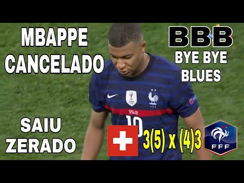 Gols e lances de França x Suíça