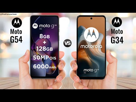 Moto G54 5g vs Moto G34 5g || Price || Specs Comparison
