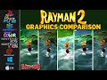 Rayman 2 Graphics Comparison PS1 PS2 N64 GBC DS 3DS Dreamcast PC IOS