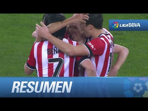 Resumen de Athletic Club (2-1) UD Almería