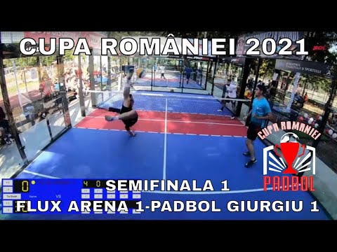 SEMIFINALA 1  FLUX ARENA 1 VS PADBOL GIURGIU 1