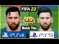 FIFA 22 PS4 vs PS5 Next Gen Comparison - Gameplay, Graphics, Features - What's Different?