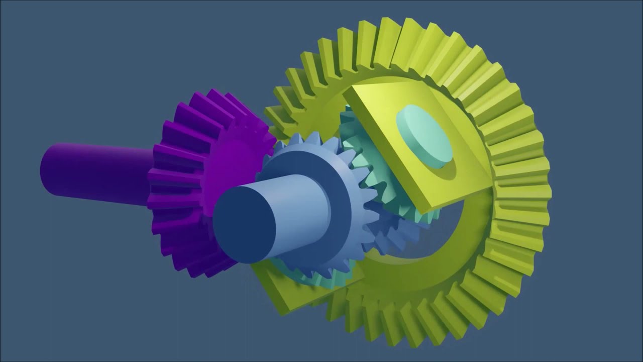 Spur Bevel Gears (Short Educational Video)