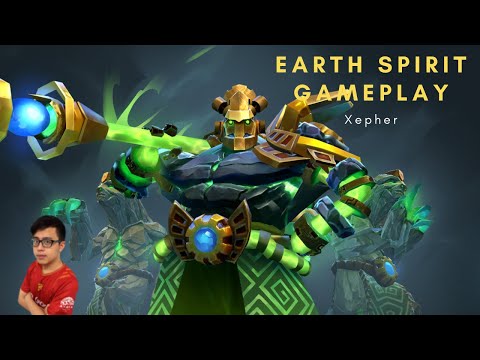 Xepher - Earth Spirit Support | Patch 7.28 | Player Perspective - Dota 2 Gameplay