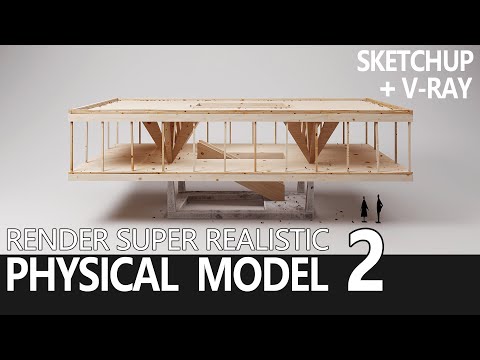 SketchUp & V-Ray Tutorial丨How to Render Super Realistic Physical Model  2