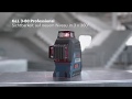 Bosch PRO Linienlaser GLL 3-80 im Handwerkerkoffer Video
