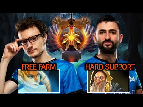 MIRACLE Naga Siren Hard Carry ft GH KOTL Pos 5 Same Team Dota 2