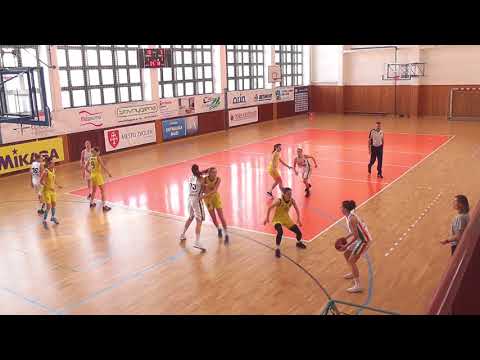 BK ZŠ Zvolen - Basket Flames (ASWBL) - 1. časť