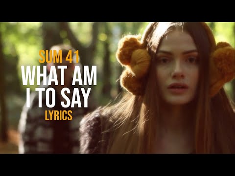 Video thumbnail for What Am I to Say
