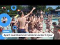 Buitenzwembaden mogen open, maar wel met extra regels