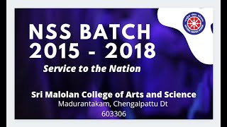preview picture of video 'NSS Batch 2015 - 2018 SMCAS'