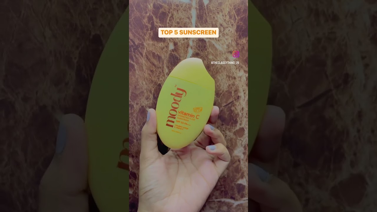 TOP 5 SUNSCREEN THAT Doesn’t Give White Cast… #shorts #ashortaday #sunscreen