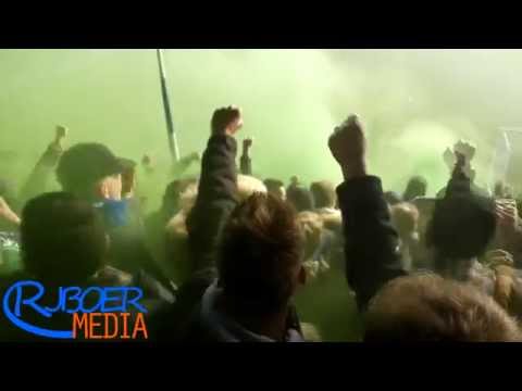 2014/2015 PEC Zwolle - Go Ahead Eagles (opkomst spelers)