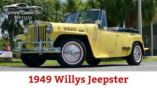 Video Thumbnail for 1949 Willys Jeepster