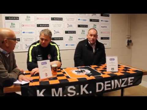 Seizoen 15-16. Perspraatje Proximus League W16 (KMSK Deinze - Cercle Brugge, 1-4)