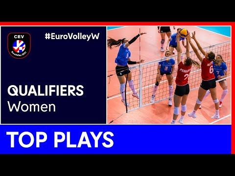 Top 5 Plays | Pool A - #EuroVolleyW Qualifiers